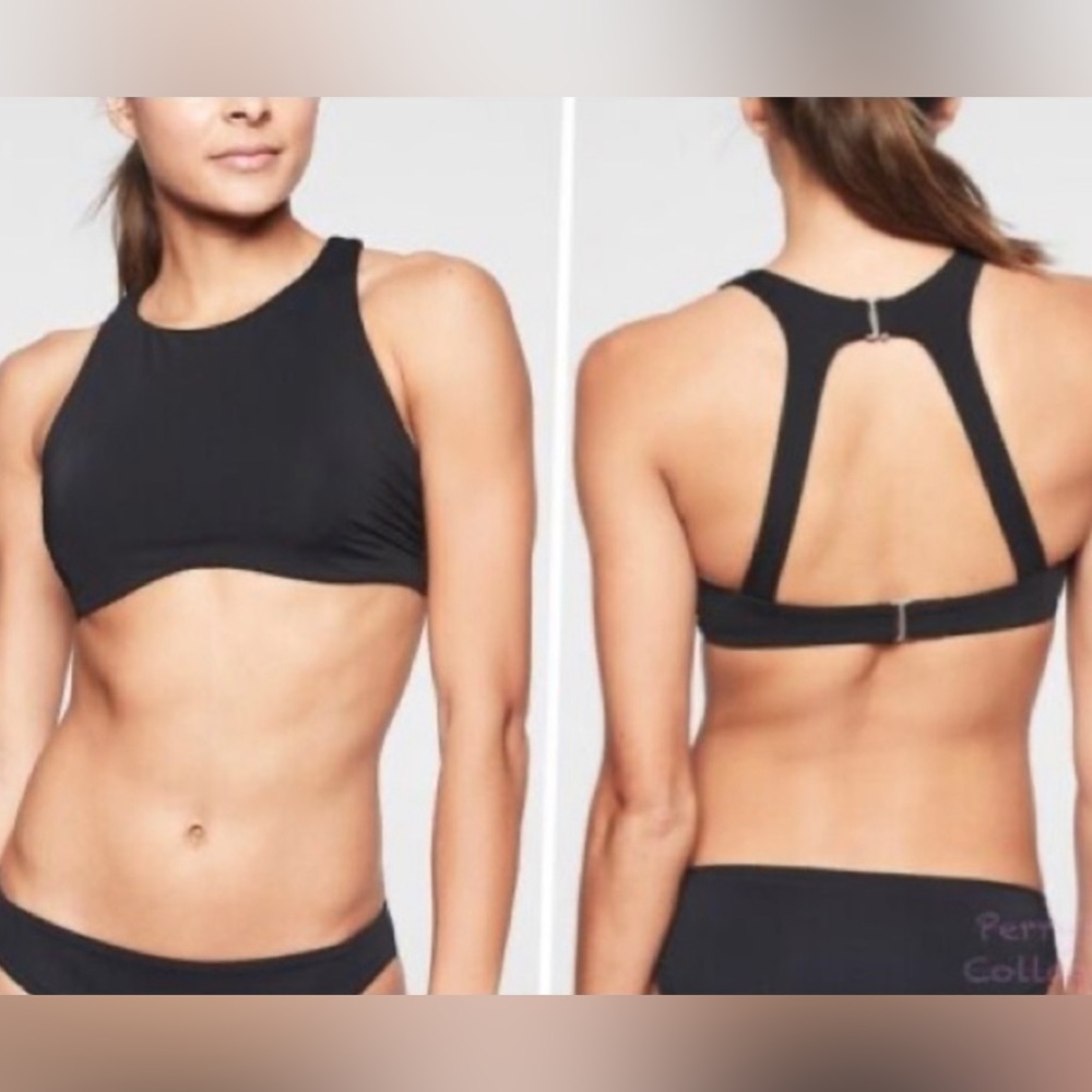 Athleta Maldives High Neck Bikini Top